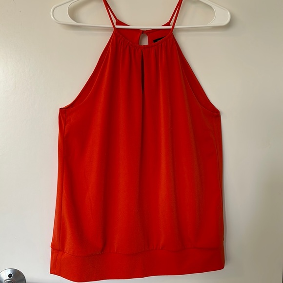 ANN TAYLOR orange top size medium - Picture 1 of 5